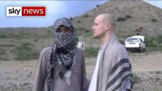 Taliban Video Shows Bowe Bergdahl Handover To US In Afghanistan [upl. by Anielram]