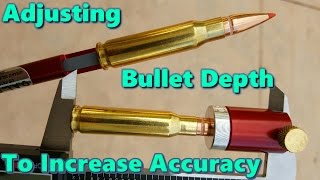 Using the Hornady Comparator and OAL gauge to adjust bullet depth [upl. by Markowitz394]