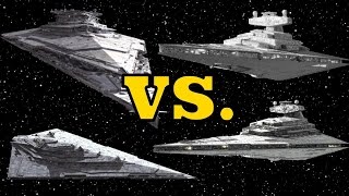 First Order Resurgentclass Star Destroyer vs Imperial Iclass Star Destroyer [upl. by Philine]