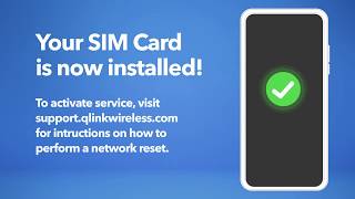 How Do I Activate My FREE Phone Service with a Q Link Wireless SIM Card [upl. by Eitsrik300]