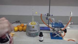 Extraction of orange peel oil C0202 [upl. by Layol]