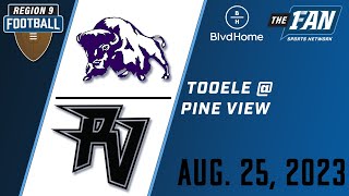 Tooele  Pine View  Football [upl. by Novahs307]