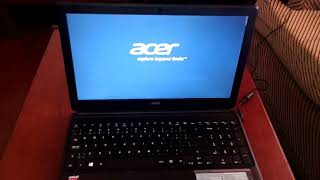 How to Enable Acer Boot Menu [upl. by Eellek607]