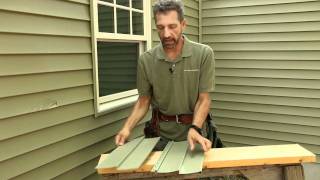 How To Patch and Repair Siding [upl. by Nodnelg]