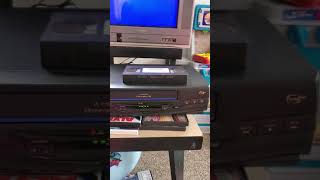 Panasonic 4 Head Omnivision VHS VCR Player Tested Working with Remote PVV4020 [upl. by Ermeena]