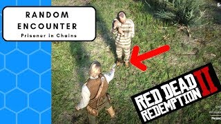 Red Dead Redemption 2  Random Encounters  Prisoner in Chains Chapter 2 Story mode tips trophy [upl. by Yzeerb172]