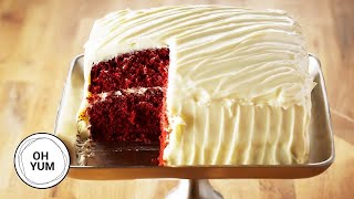 Professional Baker Teaches You How To Make RED VELVET CAKE [upl. by Iek87]