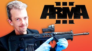 Firearms Expert Reacts To ARMA 3’s Guns [upl. by Atibat]