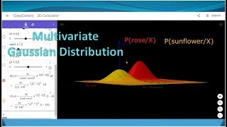 Multivariate Gaussian Distribution 3D Visualization E5 [upl. by Parhe525]