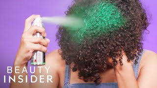 We Tested 4 Temporary Hair Color Sprays That Change Your Hair Color In Seconds [upl. by Katsuyama]