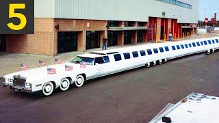 Top 5 Unbelievably LONG Limousines [upl. by Nwahsan]