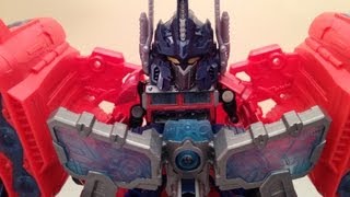 TRANSFORMERS PRIME OPTIMUS MAXIMUS  CYBERVERSE PLAYSET TOY REVIEW [upl. by Ann]