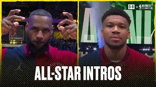 East amp West Introductions  2024 NBA AllStar Game [upl. by Nevaed133]