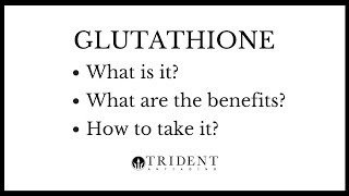 Glutathione The AntiAging Secret You Need to Know [upl. by Irfan815]