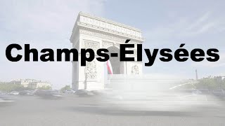 How to Say Champs Élysées CORRECTLY amp WHY French Pronunciation [upl. by Avihs]