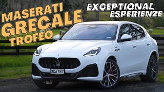 Maserati Grecale Trofeo full review [upl. by Acirtal]