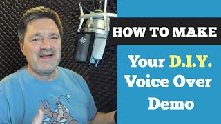 A Beginners Guide to your First Voice Over Demo  DIY [upl. by Llehcram707]