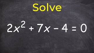 Solving a quadratic by completing the square [upl. by Westberg]