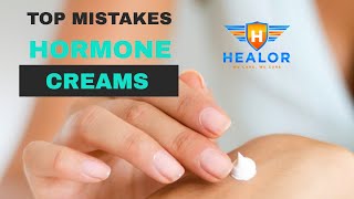 Top Mistakes to Avoid When Applying Hormone Creams [upl. by Seta]