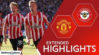 Brentford 40 Manchester United  Extended Highlights [upl. by Anirbys]