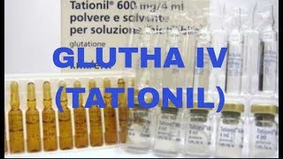 Glutathione IV Tationil 600 mg gefexplorebeauty💙 [upl. by Jenkel]