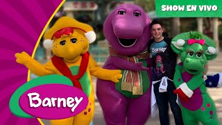 A Day in the Park with Barney  Full Holiday Show  Universal Studios Florida [upl. by Domph232]