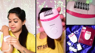 Philips Satinelle Epilator Review How to use Epilator All about Epilator Philips Epilator Hacks [upl. by Boff]