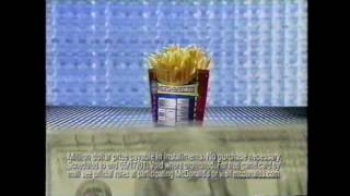 McDonalds we love to see you smile commercial 2001 [upl. by Dowd645]