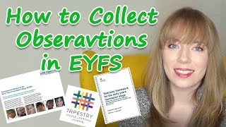 Collecting Observations in EYFS [upl. by Maurilla]