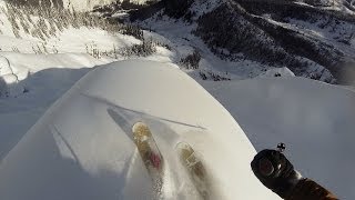 GoPro Skier vs Avalanche [upl. by Besse]