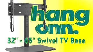 onn Swivel TV Base for TVs 32quot to 65quot BEFORE YOU BUY [upl. by Judsen]