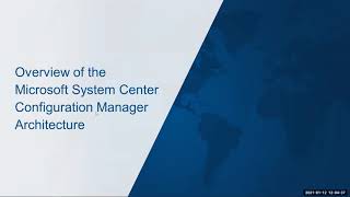 Microsoft SCCM  Microsoft System Center Configuration Manager Architecture [upl. by Ahsined263]