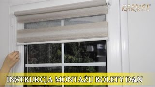 Instrukcja montażu rolety dzieńnoc KARWEL [upl. by Hoenack]