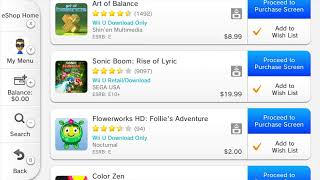 Browsing the Wii U eShop Before It Closes [upl. by Notsrik]