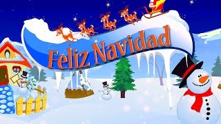 Feliz Navidad  Full Carol With Lyrics  Best Christmas Carols For Kids [upl. by Denton]