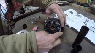 Detailed Evinrude Water pump replacement [upl. by Acirrej]