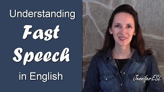 Learn to Understand Fast Speech in English a 20day challenge with JenniferESL [upl. by Soalokin]