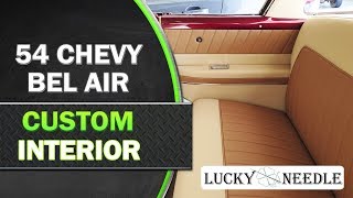 Chevy Bel Air Custom Interior  Auto Upholstery [upl. by Ayote]