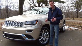 Review 2014 Jeep Grand Cherokee Summit [upl. by Nulubez]