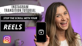 5 Easy Instagram Reels Transition Tutorials no outside editing required [upl. by Cohbath]