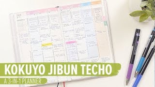 Kokuyo Jibun Techo A 3in1 Planner [upl. by Nolyak]