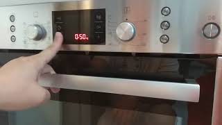 Bosch oven oven function demo [upl. by Negaem]