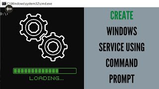 How to Create a Windows Service Using An EXE File [upl. by Melbourne]