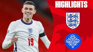 England 40 Iceland  Foden Scores Two amp Rices First Goal  UEFA Nations League  Highlights [upl. by Katee]