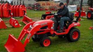 Kubota BXSeries Loader Installation [upl. by Haydon]