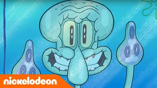 Bob Esponja  El Gran Día de Calamardo  Latinoamérica  Nickelodeon en Español [upl. by Verada]