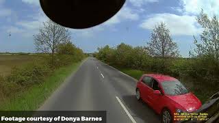 Low flying Hercules plane frightens driver [upl. by Nodab565]