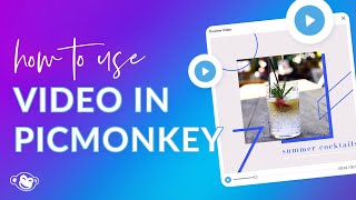 How to Use Video Clips in Your PicMonkey Designs [upl. by Aleil]