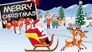 We Wish You A Merry Christmas  Full Carol With Lyrics  Christmas Carols For Kids [upl. by Wilkey]