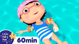 Swimming Song More Nursery Rhymes and Kids Songs  Little Baby Bum [upl. by Bjorn494]